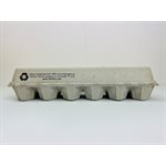CARTON-ZELLWIN 12 CELL SOLID TOP (BLUE / BROWN)